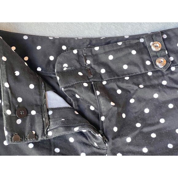 White House Black Market Womens Polka Dot Shorts Size 6 - Picture 4 of 6